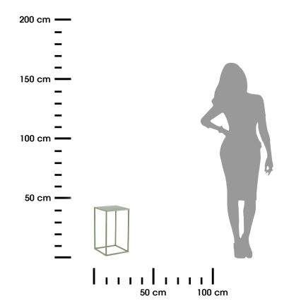 Κασπώ 40x24 cm σκούρο πράσινο