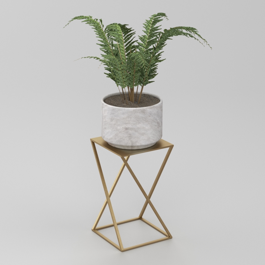 Κασπώ 40x24 cm χρυσαφί