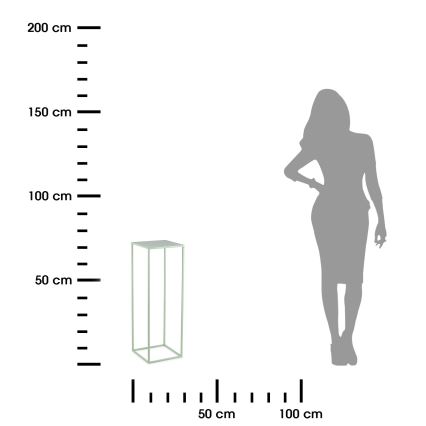 Κασπώ 70x24 cm ανοιχτό πράσινο