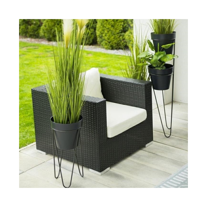 Κασπώ με βάση LOFT 50x30 cm μαύρο