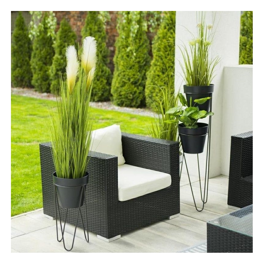 Κασπώ με βάση LOFT 50x30 cm μαύρο