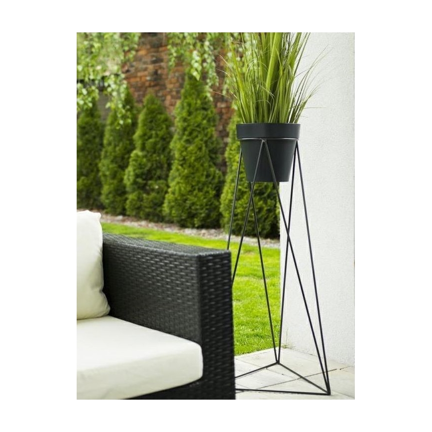 Κασπώ με βάση TRIANGL 90x50 cm μαύρο