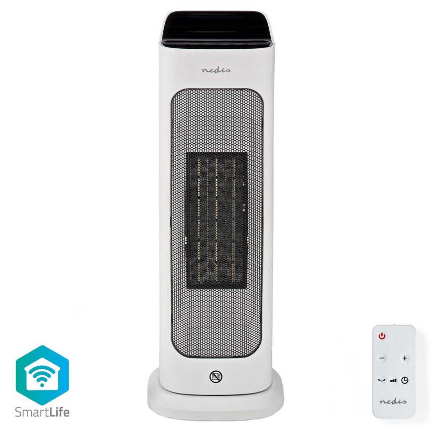 Κεραμικό αερόθερμο δαπέδου Smartlife 1400/2000W/230V Wi-Fi Tuya + τηλεχειριστήριο