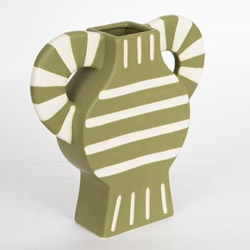 Κεραμικό βάζο 32x30,8 cm πράσινο