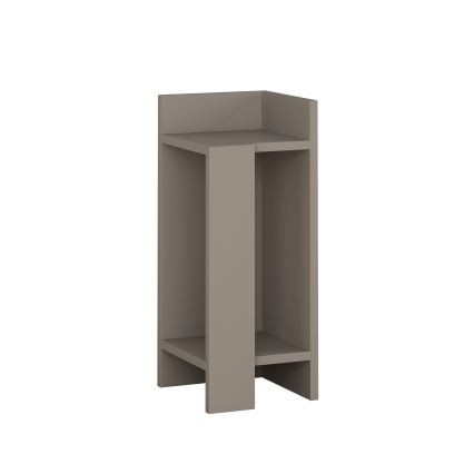 Κομοδίνο ELOS 60x25 cm γκρι