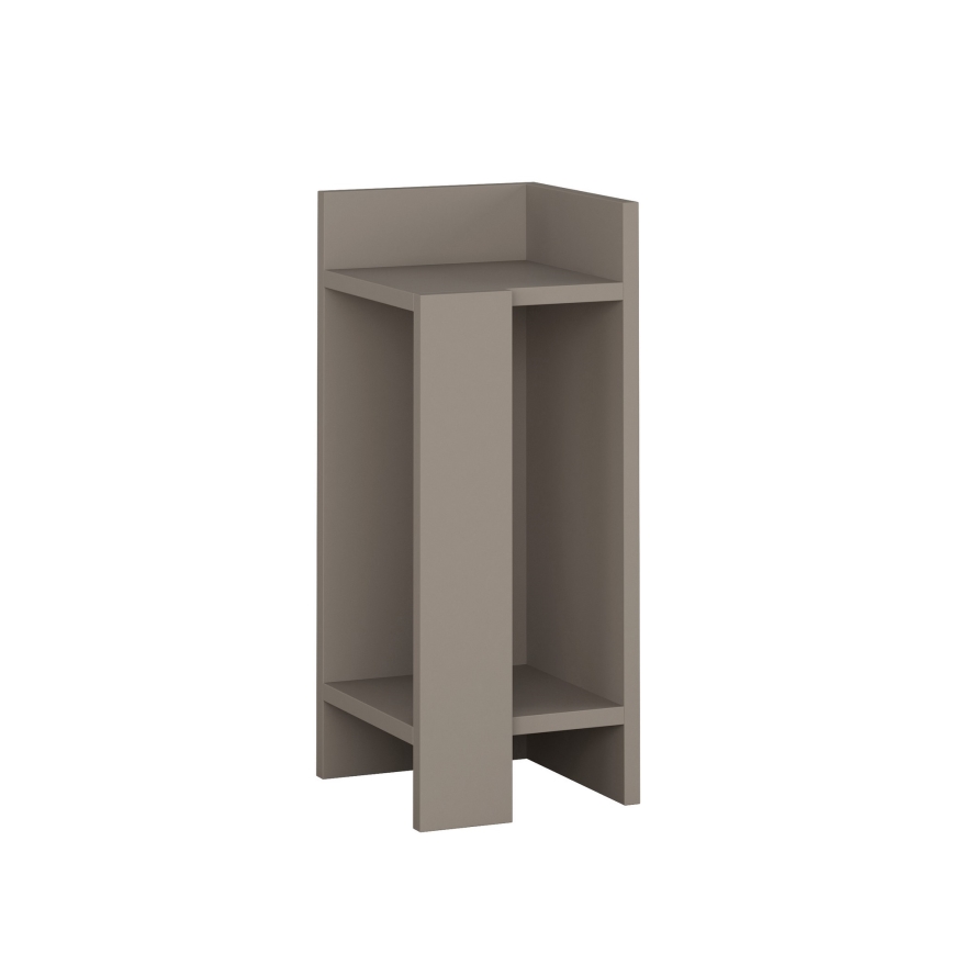 Κομοδίνο ELOS 60x25 cm γκρι