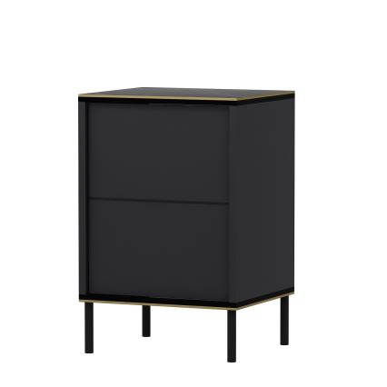 Κομοδίνο IMAJ 60x40 cm ανθρακί