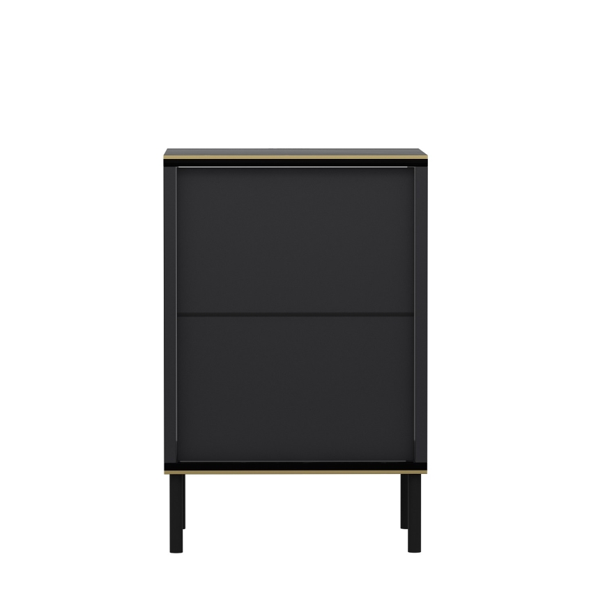 Κομοδίνο IMAJ 60x40 cm ανθρακί