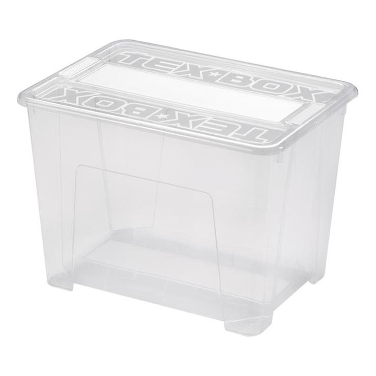 Κουτί αποθήκευσης TEX BOX 21 λ διαφανές