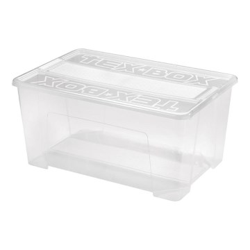 Κουτί αποθήκευσης TEX BOX 48 λ διαφανές
