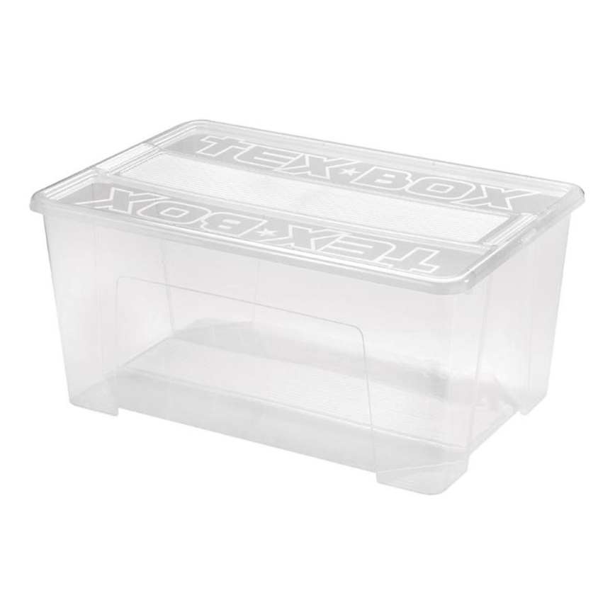 Κουτί αποθήκευσης TEX BOX 48 λ διαφανές