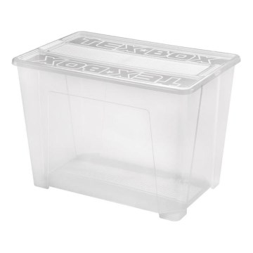 Κουτί αποθήκευσης TEX BOX 70 λ διαφανές
