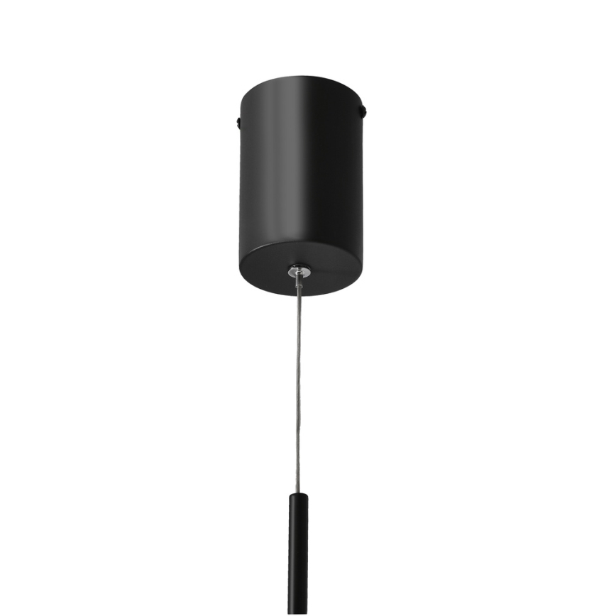 Κρεμαστό LED φωτιστικό PUMA με καλώδιο, LED/10W/230V, Ø 14 cm, μαύρο