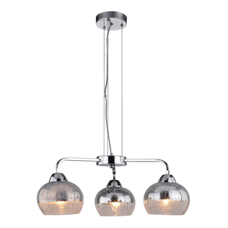 Κρεμαστό πολύφωτο CROMINA 3xE27/60W/230V