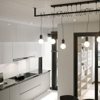 Κρεμαστό πολύφωτο SALAMANCA 2xE27/60W/230V