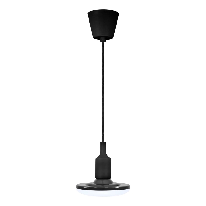 Κρεμαστό φως LED KIKI 1xE27/10W/230V μαύρο