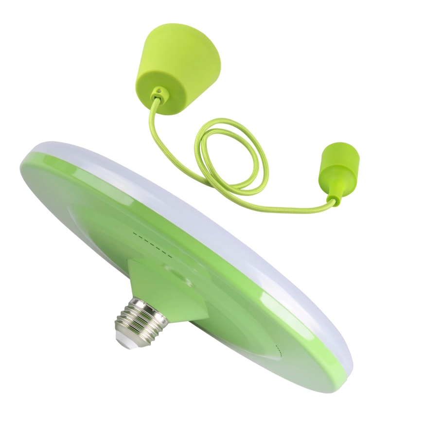 Κρεμαστό φως LED KIKI 1xE27/15W/230V πράσινο
