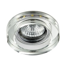 Κρεμαστό φως οροφής LED ELEGANT DOUBLE LIGHT GU10/50W+LED/3W στρογγυλό