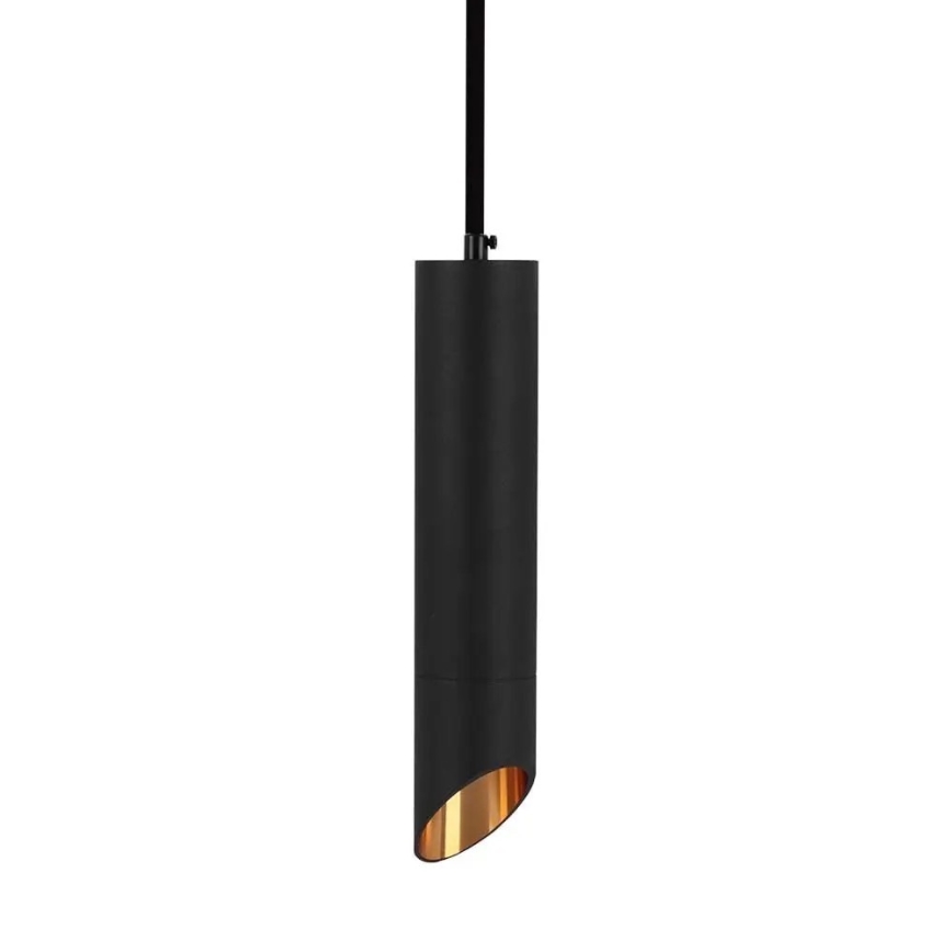 Κρεμαστό φωτιστικό 1xGU10/35W/230V 20 cm μαύρο