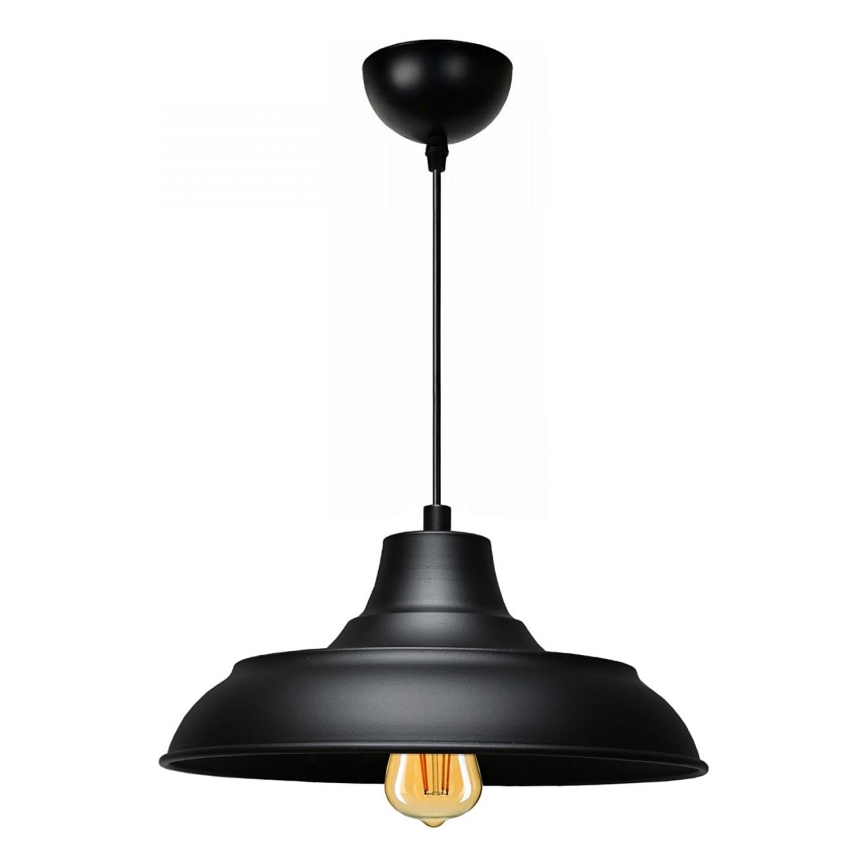 Κρεμαστό φωτιστικό AYD 1xE27/40W/230V μαύρο