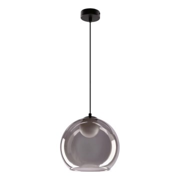 Κρεμαστό φωτιστικό BRIN με καλώδιο 1xG9/15W/230V καπνιστό μαύρο
