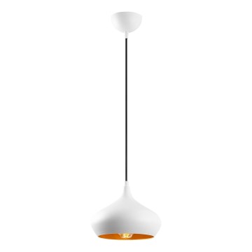 Κρεμαστό φωτιστικό DODO με καλώδιο, 1xE27/40W/230V, λευκό