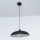 Κρεμαστό φωτιστικό ECLIPSE με καλώδιο 1xE27/15W/230V μαύρο/λευκό