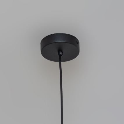 Κρεμαστό φωτιστικό ETNA II με καλώδιο, 1xE27/15W/230V, διάμετρος 18,5 cm, μαύρο
