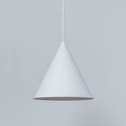 Κρεμαστό φωτιστικό ETNA II σε καλώδιο 1xE27/15W/230V, Ø 18,5 cm, λευκό