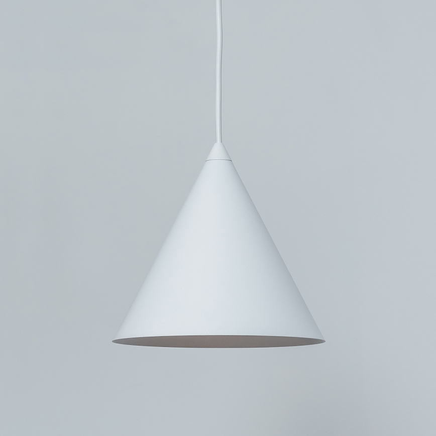 Κρεμαστό φωτιστικό ETNA II σε καλώδιο 1xE27/15W/230V, Ø 18,5 cm, λευκό