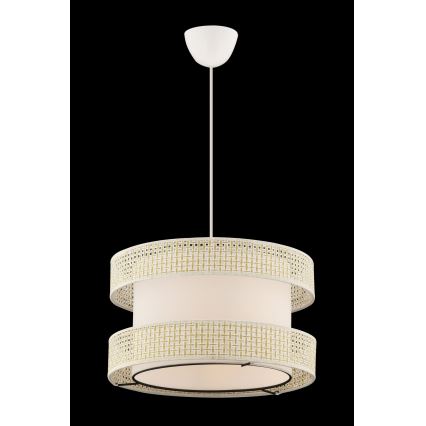 Κρεμαστό φωτιστικό HALO 1xE27/60W/230V κρεμ