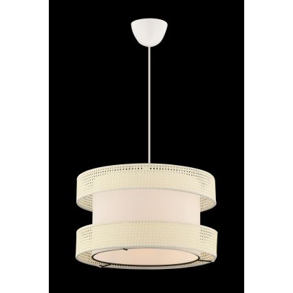 Κρεμαστό φωτιστικό HALO 1xE27/60W/230V κρεμ