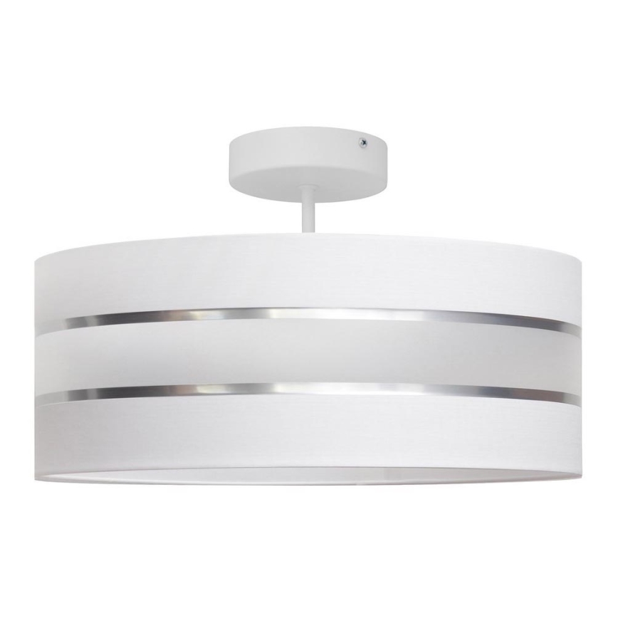 Κρεμαστό φωτιστικό HELEN 3xE27/15W/230V λευκό/γυαλιστερό χρώμιο