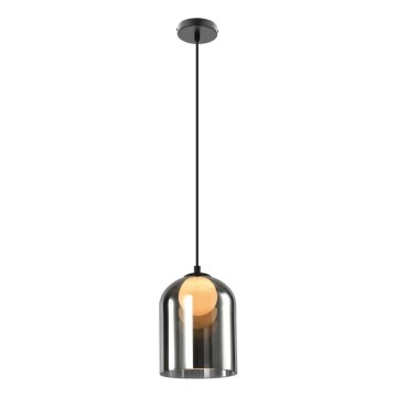 Κρεμαστό φωτιστικό KLEA με καλώδιο 1xG9/15W/230V σε καπνιστό μαύρο