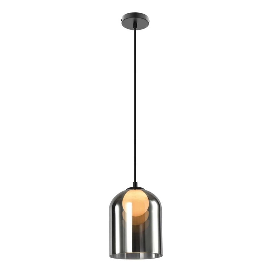 Κρεμαστό φωτιστικό KLEA με καλώδιο 1xG9/15W/230V σε καπνιστό μαύρο