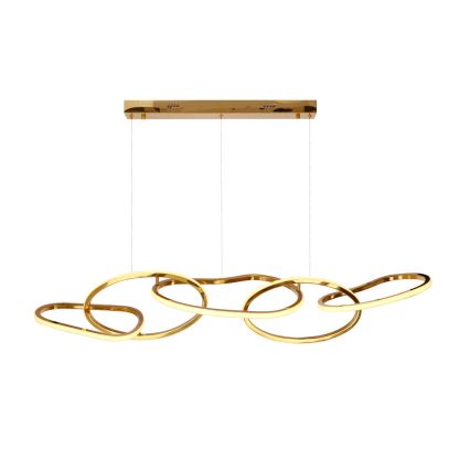 Κρεμαστό φωτιστικό LED με καλώδιο ANNELI LED/45W/230V 125 cm χρυσό