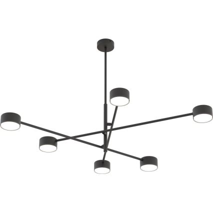 Κρεμαστό φωτιστικό NATSU 6xGX53/12W/230V μαύρο