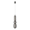 Κρεμαστό φωτιστικό PUMA LED με καλώδιο, 15W/230V, Ø 14 cm, μαύρο