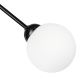 Κρεμαστό φωτιστικό RUBBY BALL 6xG9/5W/230V μαύρο