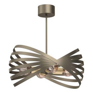 Κρεμαστό φωτιστικό SPARKLE 4xE27/15W/230V ορείχαλκος