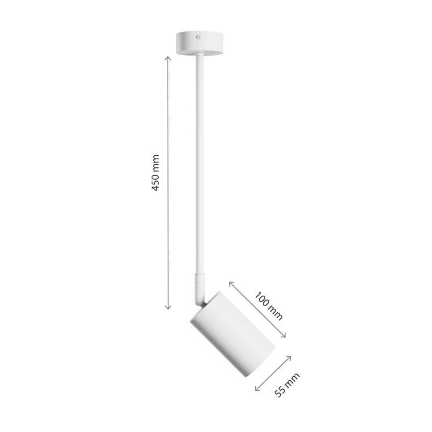 Κρεμαστό φωτιστικό VARIOSA 1xGU10/10W/230V λευκό