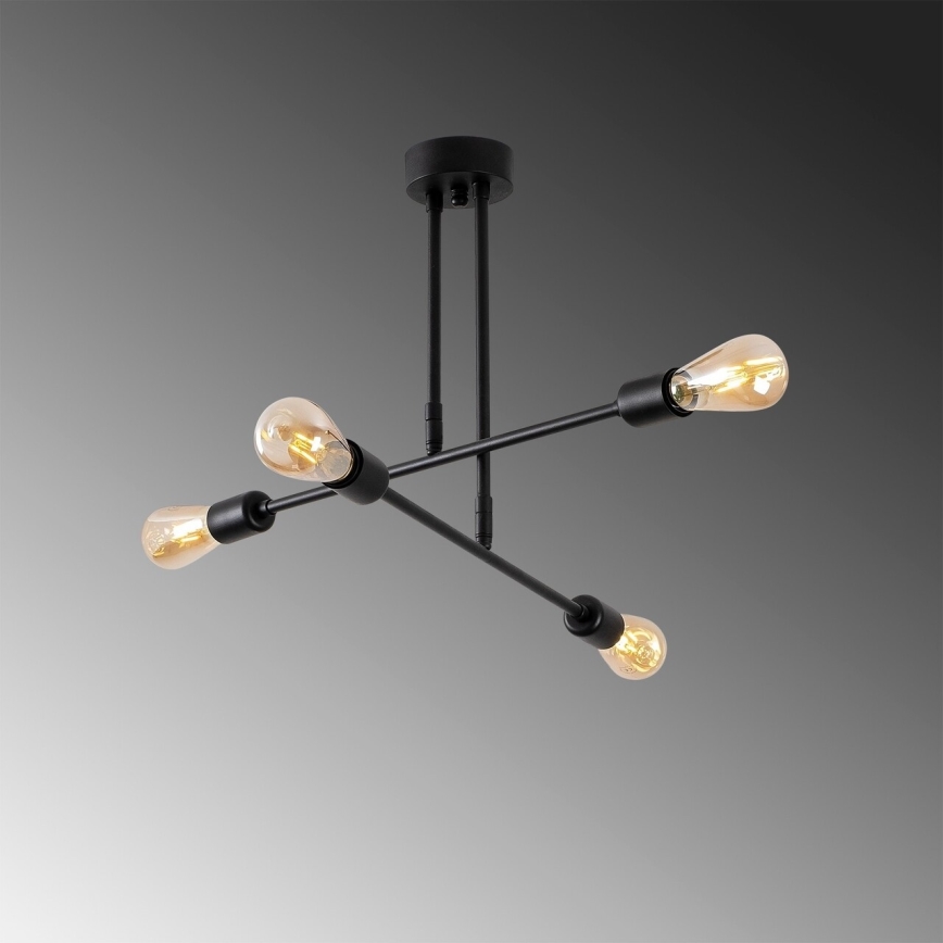 Κρεμαστό φωτιστικό ΛΟΥΛΟΥΔΙΑ 4xE27/40W/230V