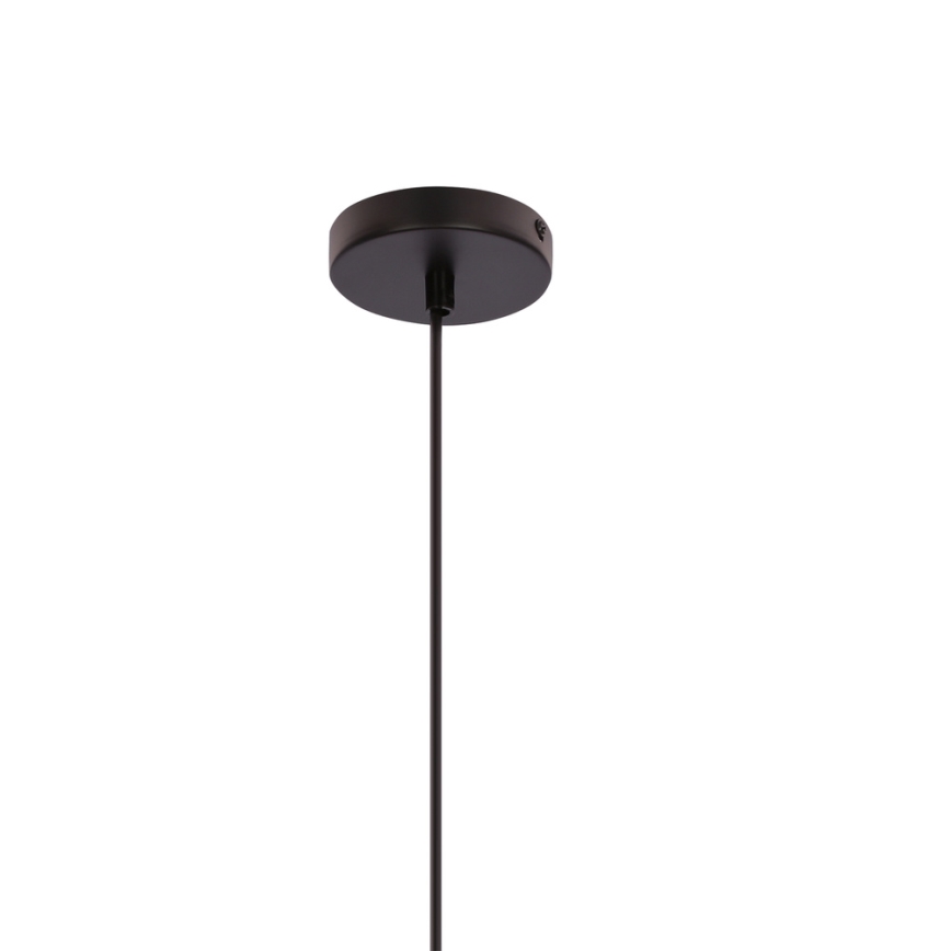 Κρεμαστό φωτιστικό με καλώδιο AFRICA 1xE27/40W/230V Ø 40 cm καφέ/κρεμ