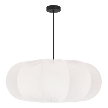 Κρεμαστό φωτιστικό με καλώδιο CAFEE 1xE27/40W/230V Ø 52 cm λευκό