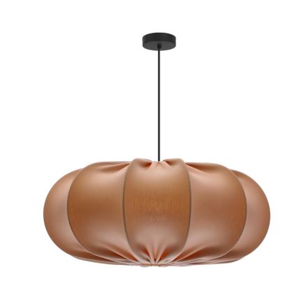Κρεμαστό φωτιστικό με καλώδιο CAFEE 1xE27/40W/230V Ø 52 cm μπεζ