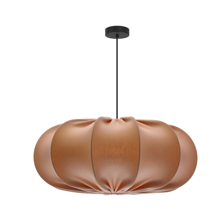 Κρεμαστό φωτιστικό με καλώδιο CAFEE 1xE27/40W/230V Ø 52 cm μπεζ