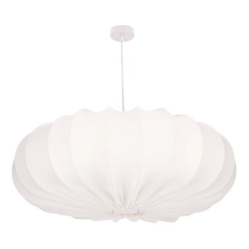 Κρεμαστό φωτιστικό με καλώδιο CAFEE 1xE27/40W/230V, διάμ. 66 εκ., λευκό