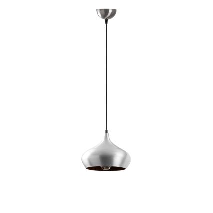 Κρεμαστό φωτιστικό με καλώδιο DODO 1xE27/40W/230V ματ χρώμιο