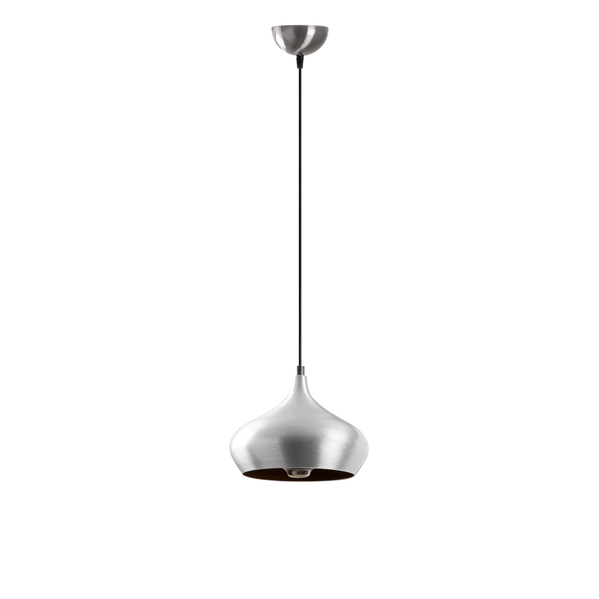 Κρεμαστό φωτιστικό με καλώδιο DODO 1xE27/40W/230V ματ χρώμιο