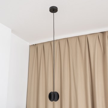 Κρεμαστό φωτιστικό με καλώδιο GAMBIT 1xGU10/10W/230V μαύρο